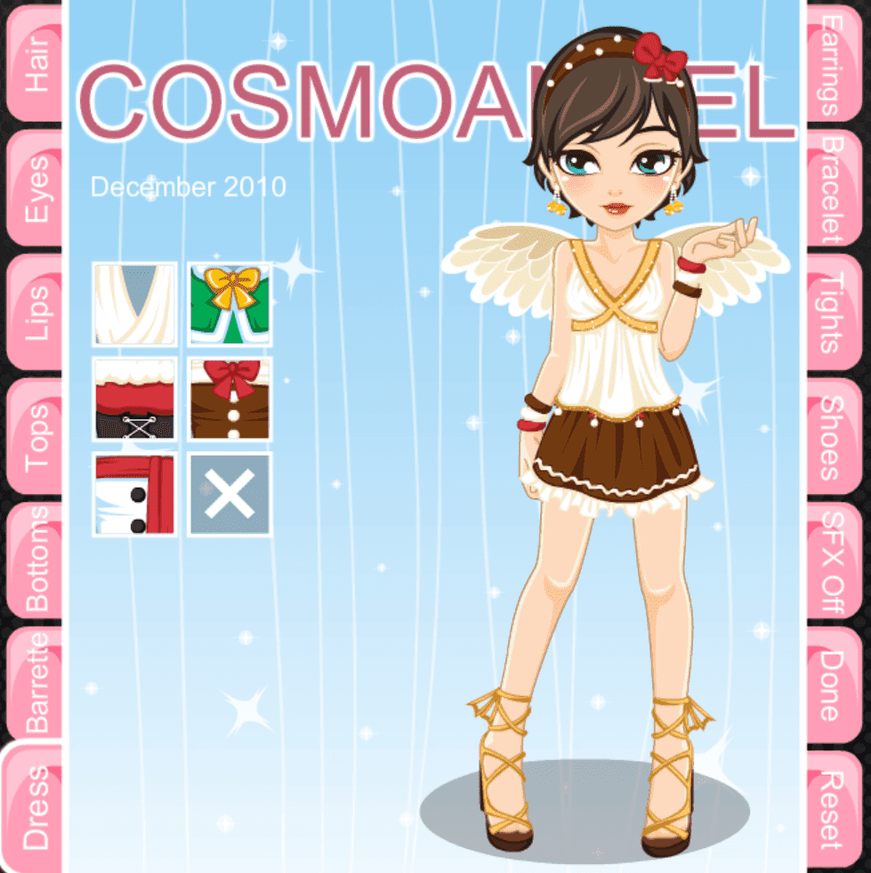 Cover Model Dress Up: December screenshot