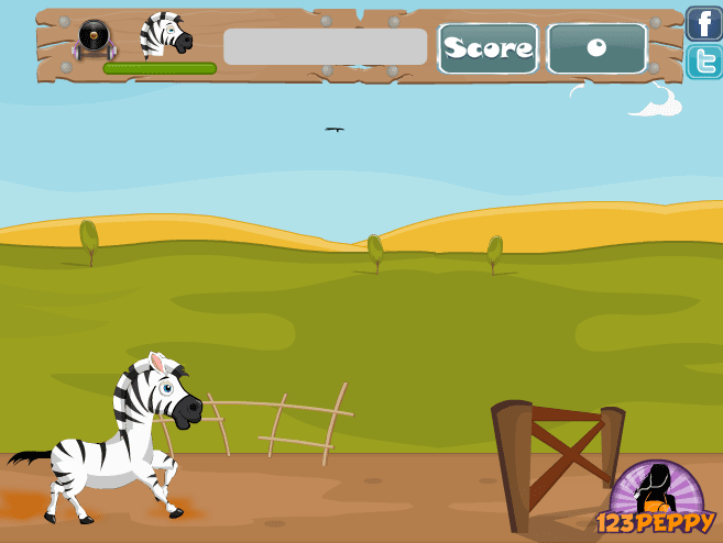 Racing Zebra screenshot