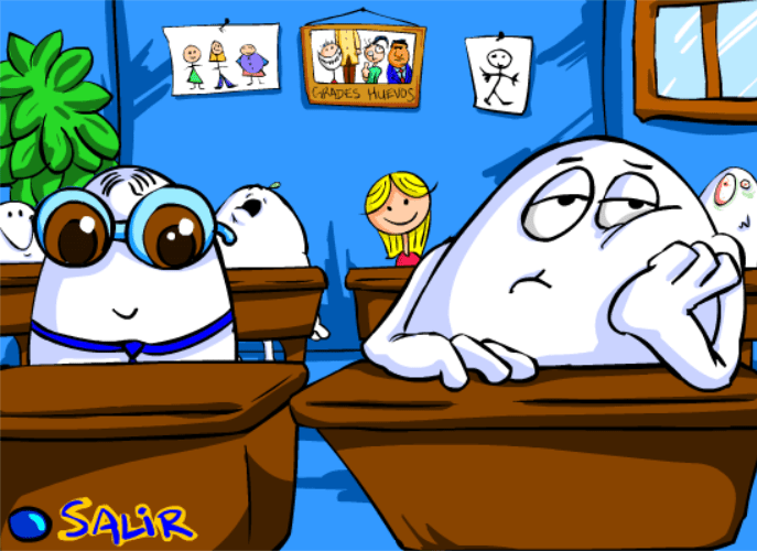 Huevo Cartoon: Salón de Clases screenshot