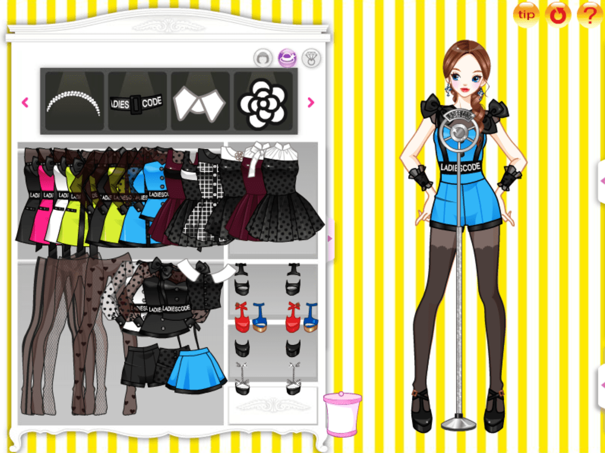 걸스스커트룩 screenshot