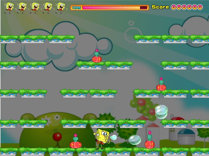 SpongeBob Bubble Attack screenshot