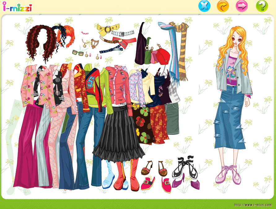Spring Girl Dressup screenshot