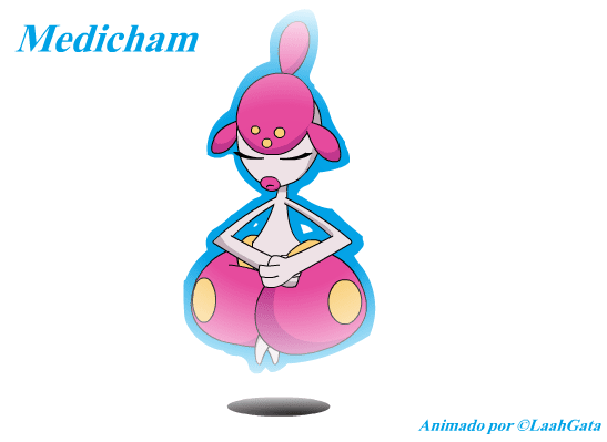 Practica de Animacion: Meditacion de Medicham screenshot