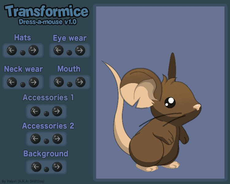 Transformice: Dress-a-mouse screenshot