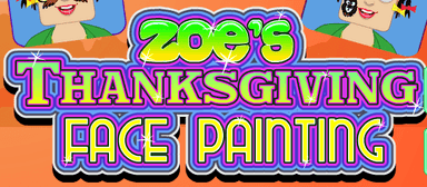 Zoe's Thanksgiving Face Painting