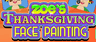 Zoe's Thanksgiving Face Painting