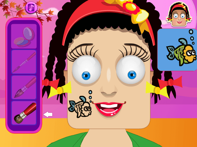 Zoe's Thanksgiving Face Painting screenshot