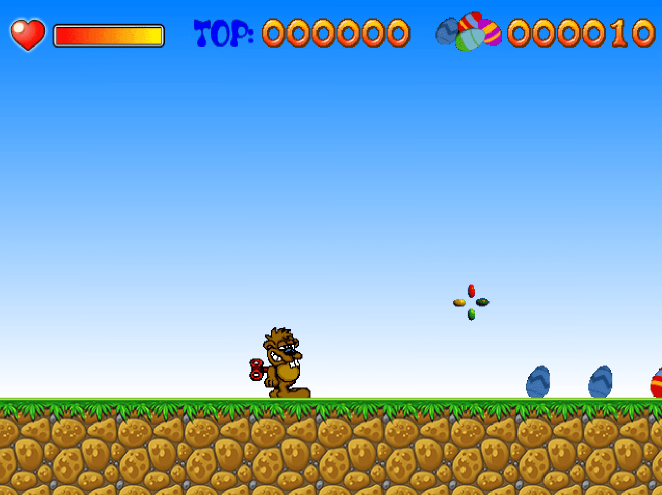 Wind Up Gopher Egg Run screenshot