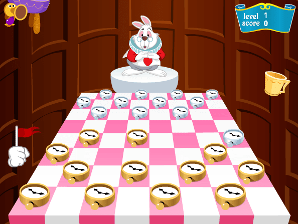 Checkers of Alice in Wonderland screenshot