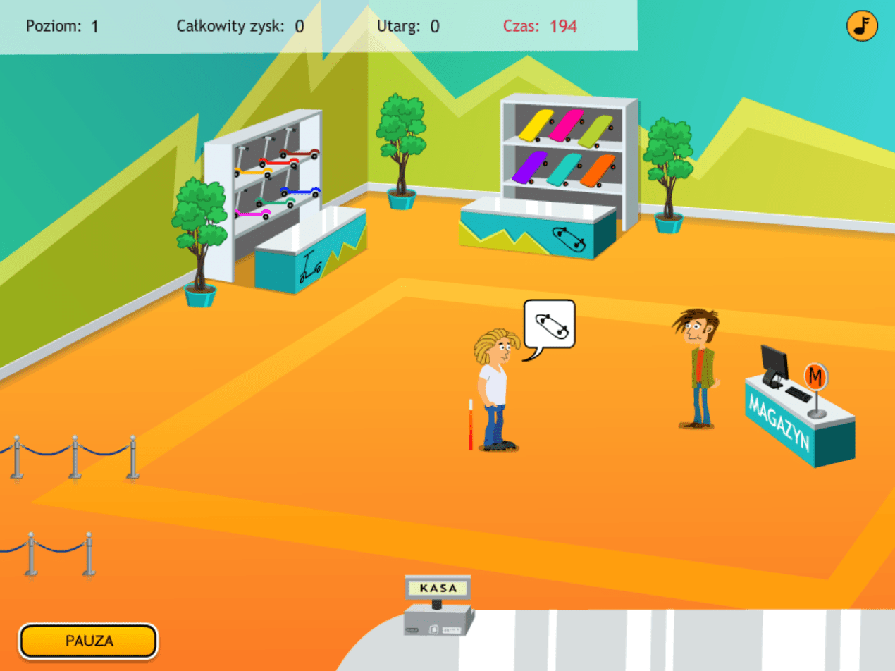Sklep sportowy screenshot