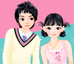 Roiworld Cute Couple Dressup