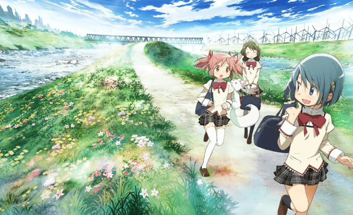 Madoka Magica TV advertisement screenshot