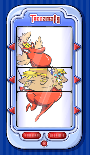 Cow and Chicken: Red Guy Toonamajig screenshot