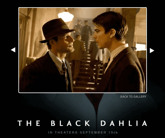 The Black Dahlia: Photo Gallery screenshot