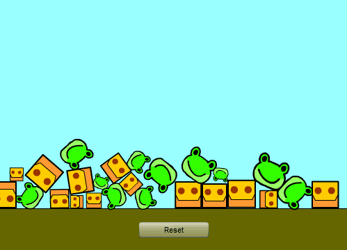Box2DFlashAS3で積み木