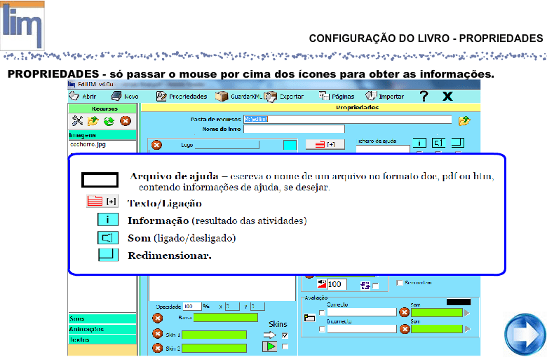 Tutorial do Edilim screenshot