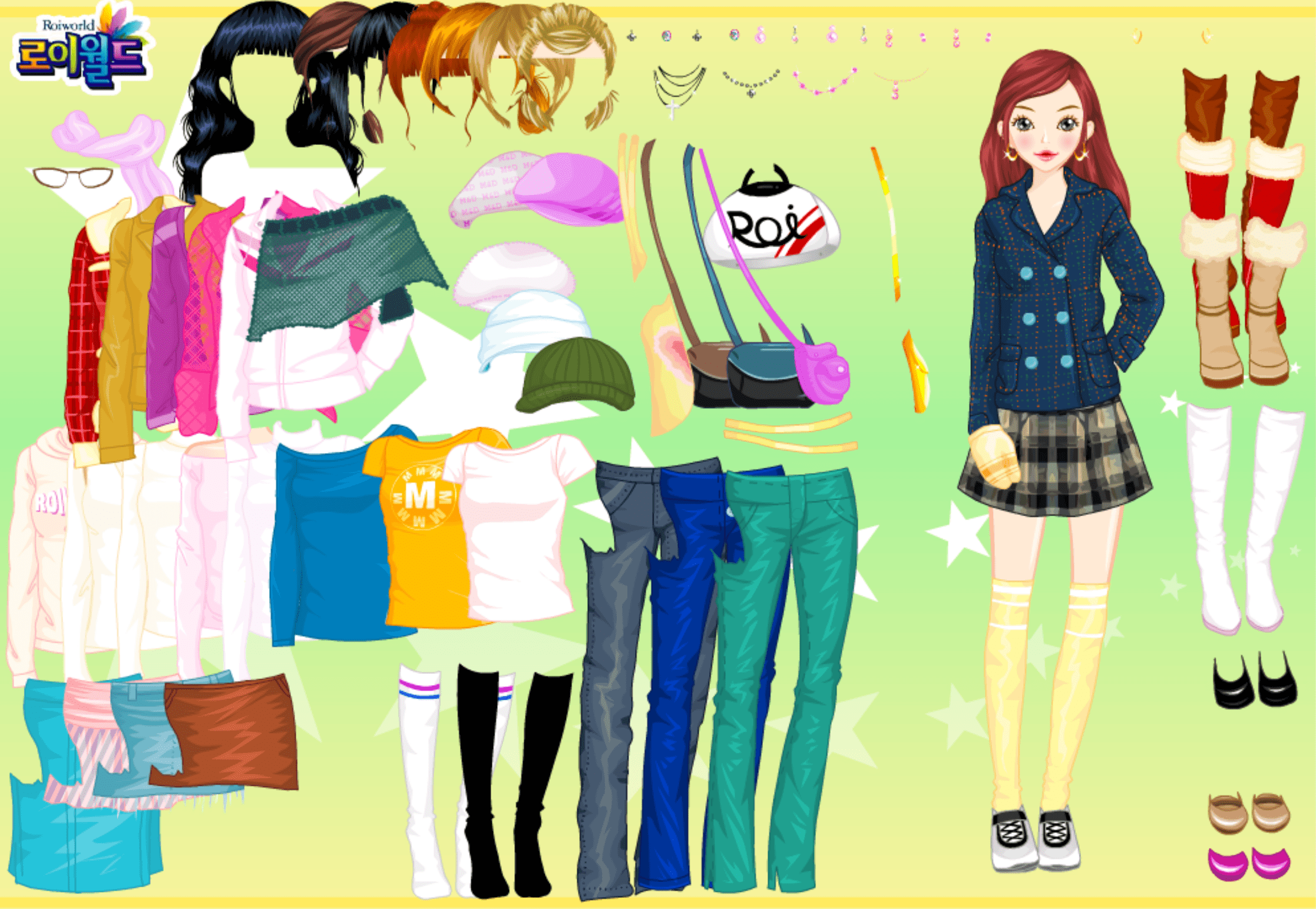 Roiworld Jacket Dressup screenshot