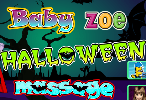Baby Zoe Halloween Massage