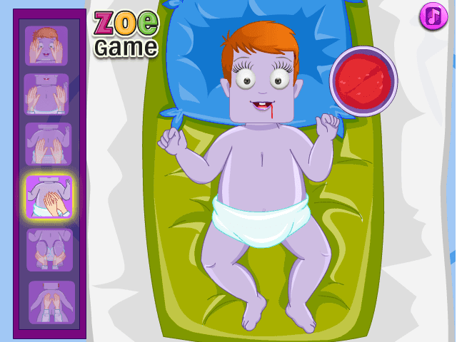 Baby Zoe Halloween Massage screenshot