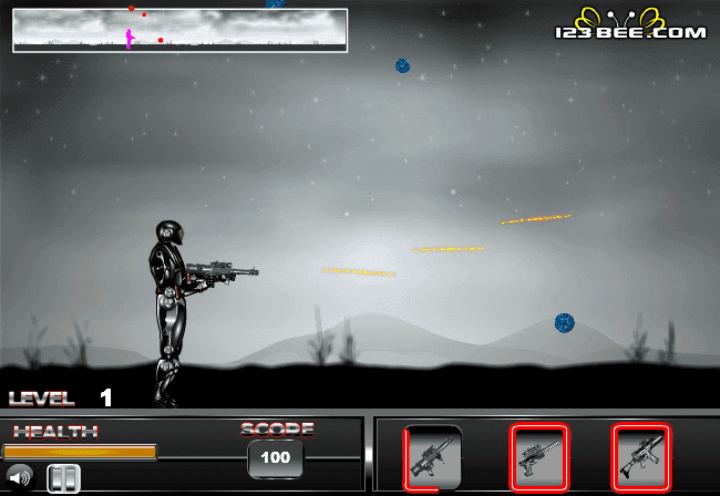 Terminator: Rise of spherical enemies screenshot