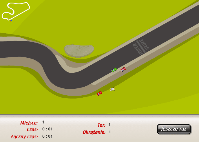 Szalony wyścig screenshot