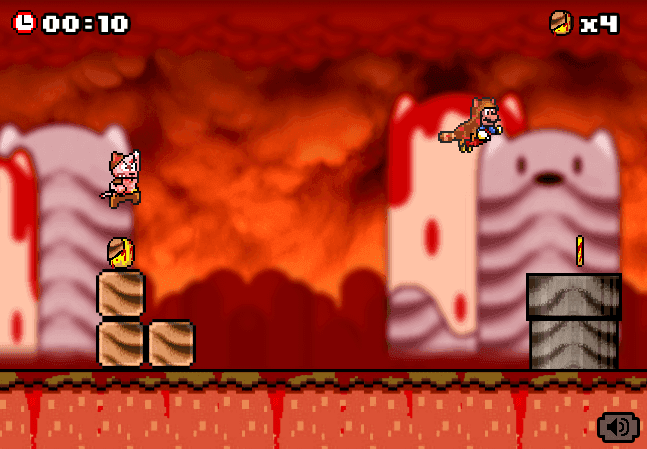 Super Tanooki Skin 2D screenshot