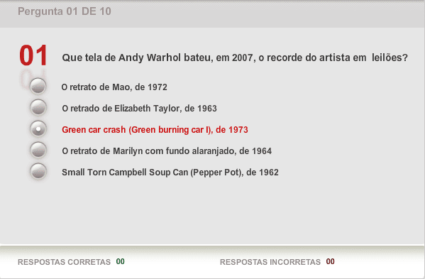 Quiz Leilões screenshot