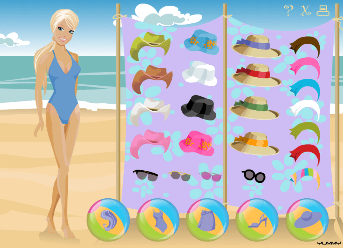 Plażowe kostiumy screenshot