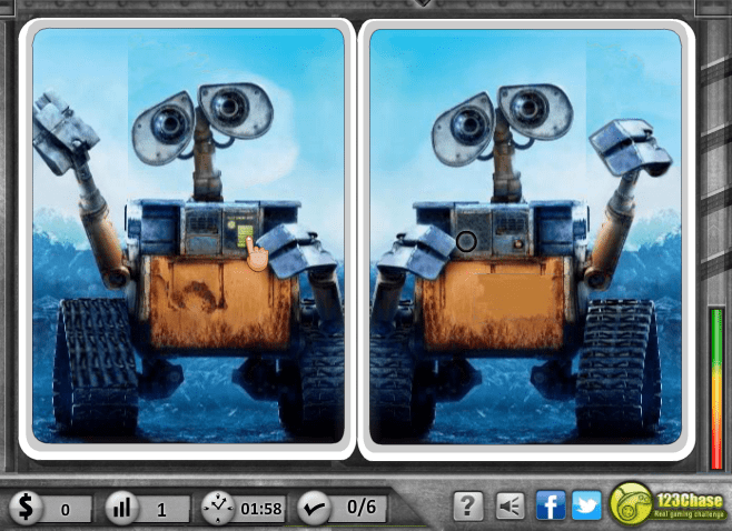 WALL-E - Spot the Difference screenshot