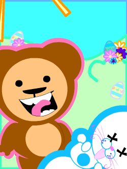 Swearbear Easter Card! screenshot