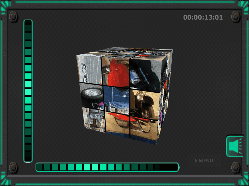Cars and Truck Rubik Cube screenshot