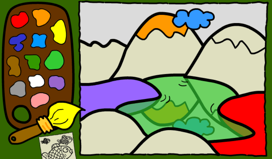 Moving Images Coloring screenshot