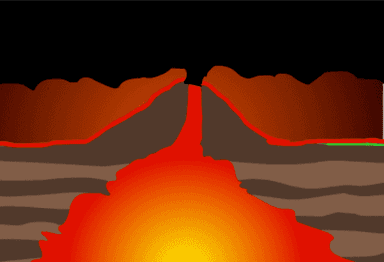 Vulcano Simulation