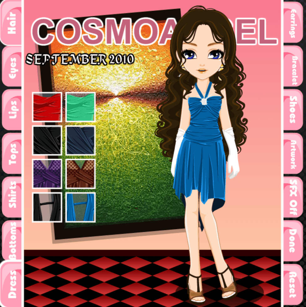 Cover Model Dress Up: September screenshot