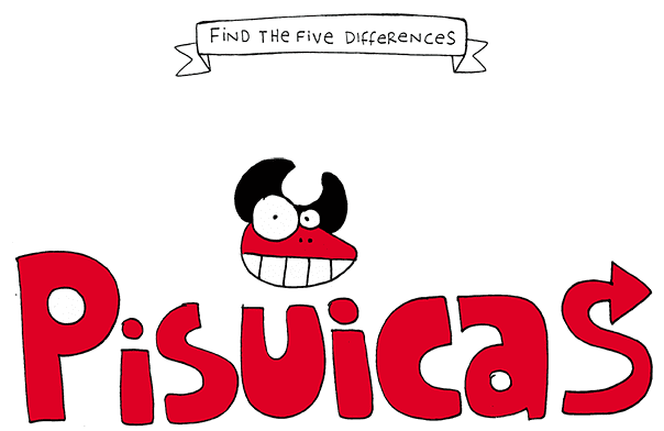 Find The Five Differences Pisuicas