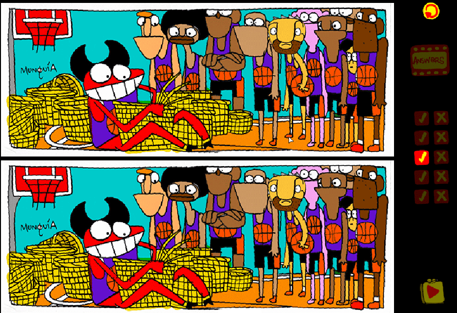 Find The Five Differences Pisuicas screenshot