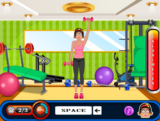 Zoe At Gym 2 screenshot