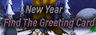 New Year Find The Greeting Card