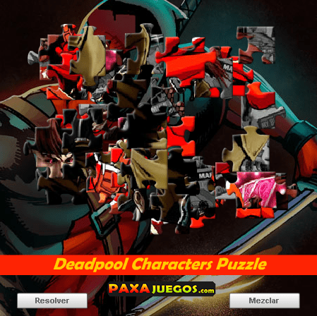 Deadpool Characters Puzzle screenshot