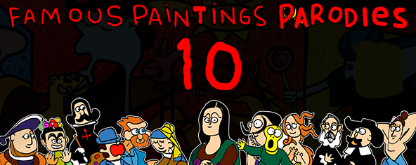 Famous Paintings Parodies 10