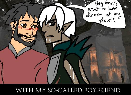 Fenris THREW IT ON THE GROUND screenshot