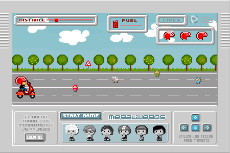 Megaryder screenshot