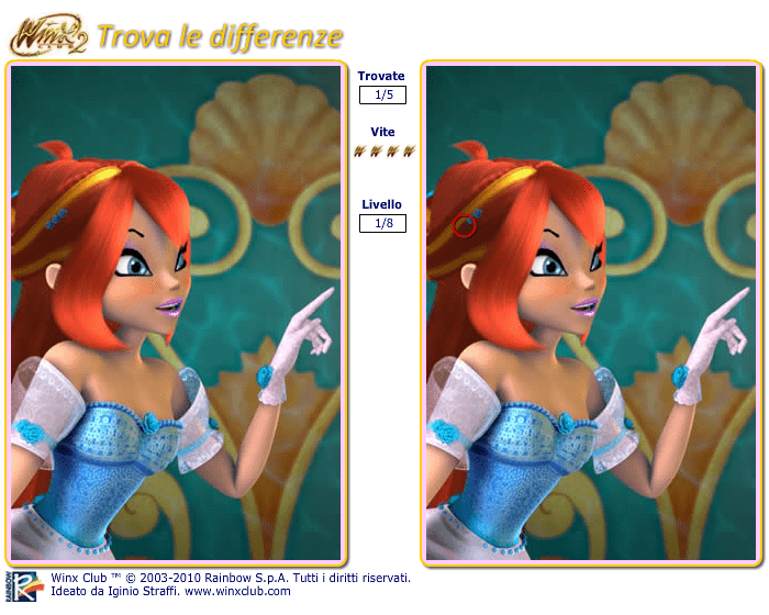 Winx Club 2 Trova Le Differenze screenshot
