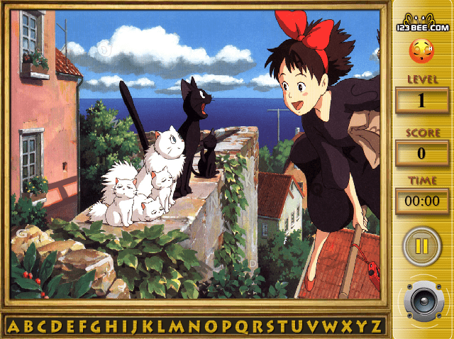 Kikis Delivery Service - Find the Alphabets screenshot