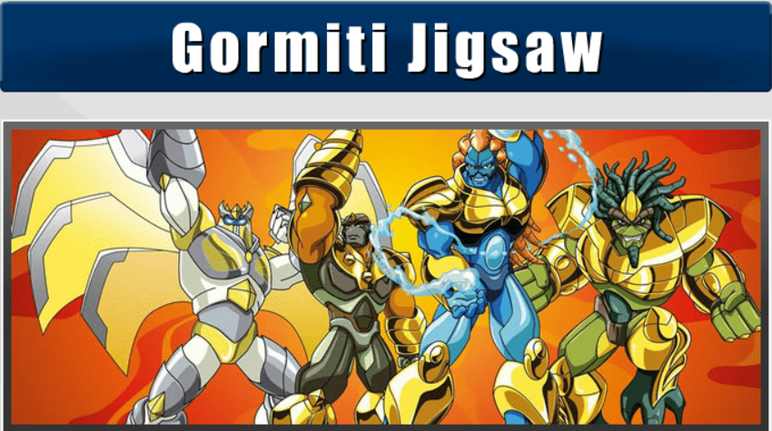Gormiti Jigsaw