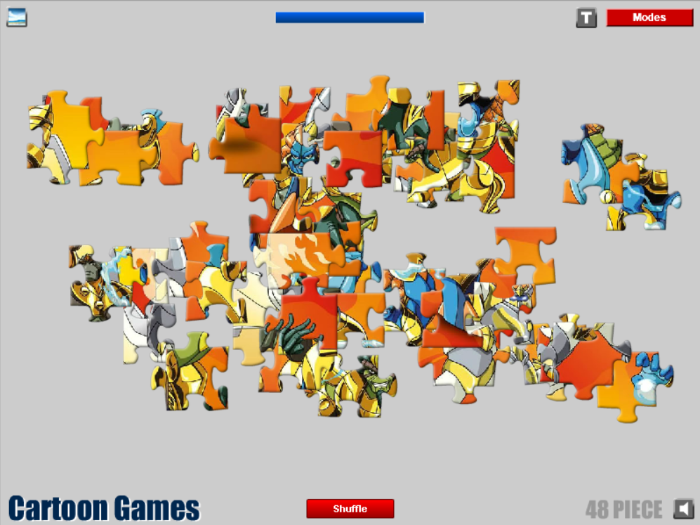 Gormiti Jigsaw screenshot