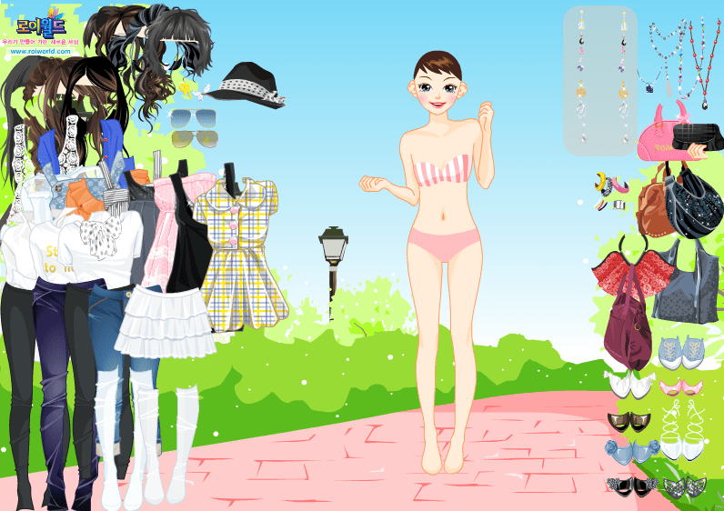 Spring Park Dress Up screenshot