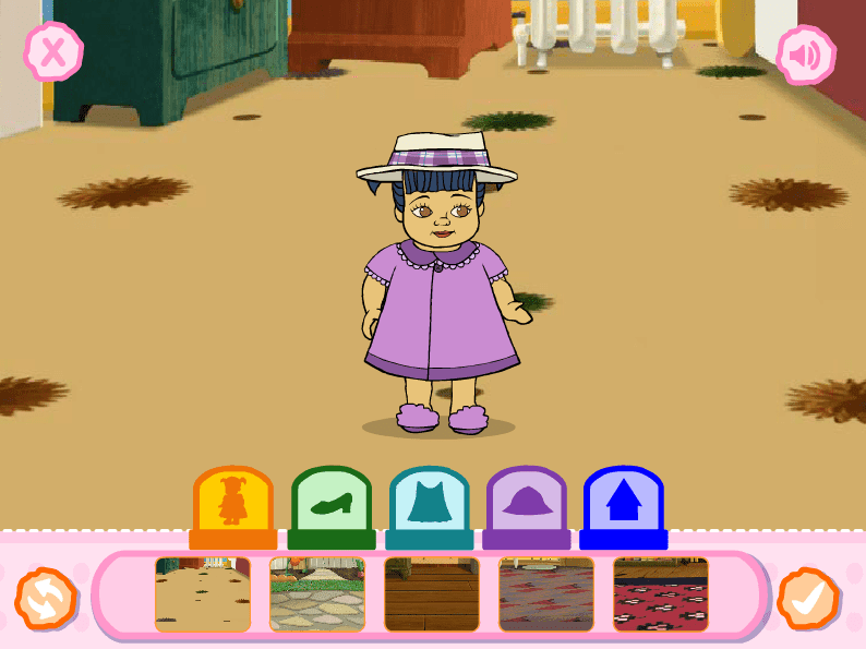 Ruby's Doll Dress Up screenshot