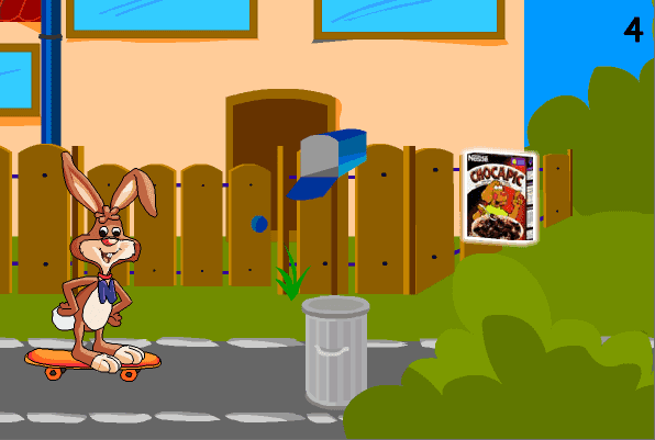 Nesquik Skateboarding screenshot
