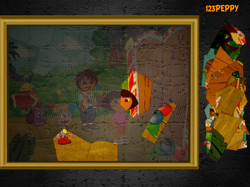 Puzzle Mania: Dora And Diego screenshot